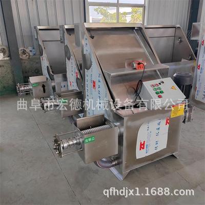 畜牧养殖粪便脱水机猪屎尿脱水分离机斜筛式干湿分离机