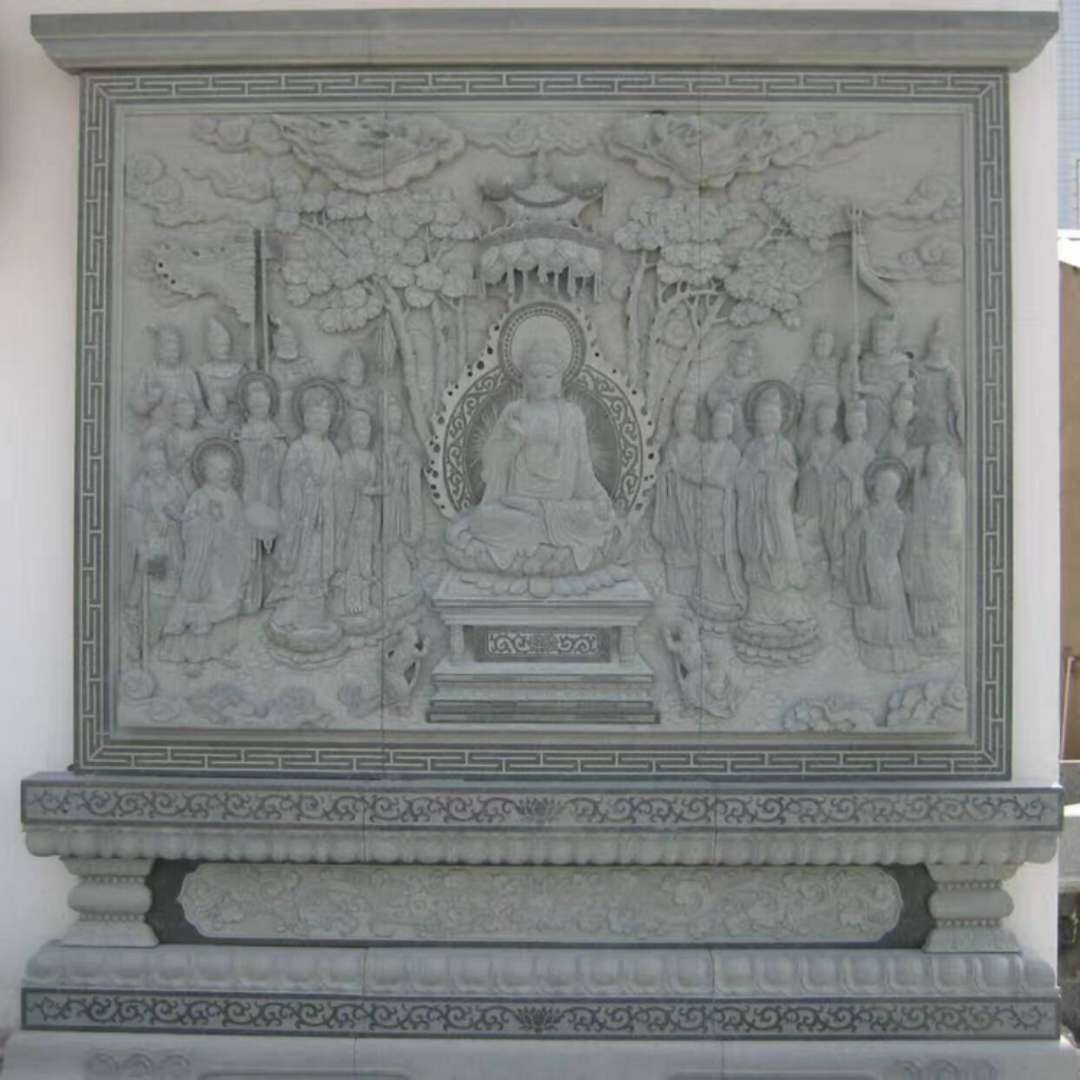 造型规格石雕壁画 大理石浮雕工艺销售