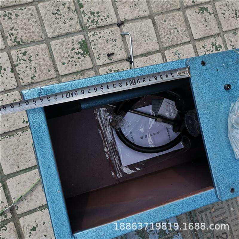 华策牌SYB双缸打压泵手压式大压力测压泵手动加厚试压泵