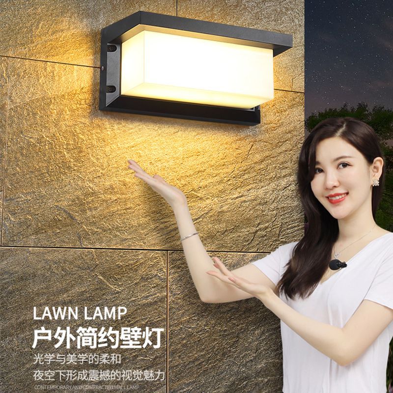 户外壁灯楼梯庭院门口室外壁灯led亮灯阳台浴室墙壁灯直供