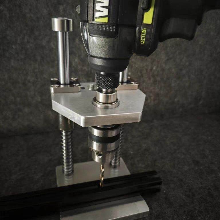 电钻支架多功能垂直打孔桌面打孔机台钻迷你万用微型小型家用钻床