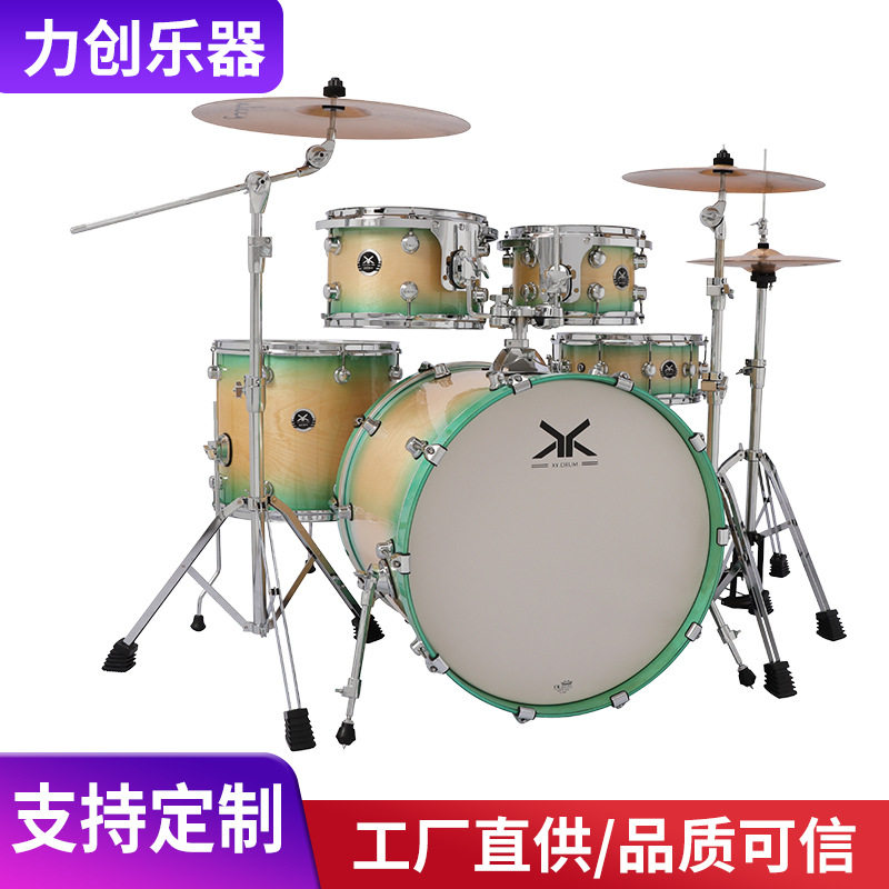 成人爵士鼓五鼓三镲表演架子鼓