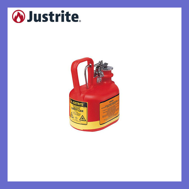 杰斯瑞特Justrite2L椭圆形聚乙烯安全罐14065Z