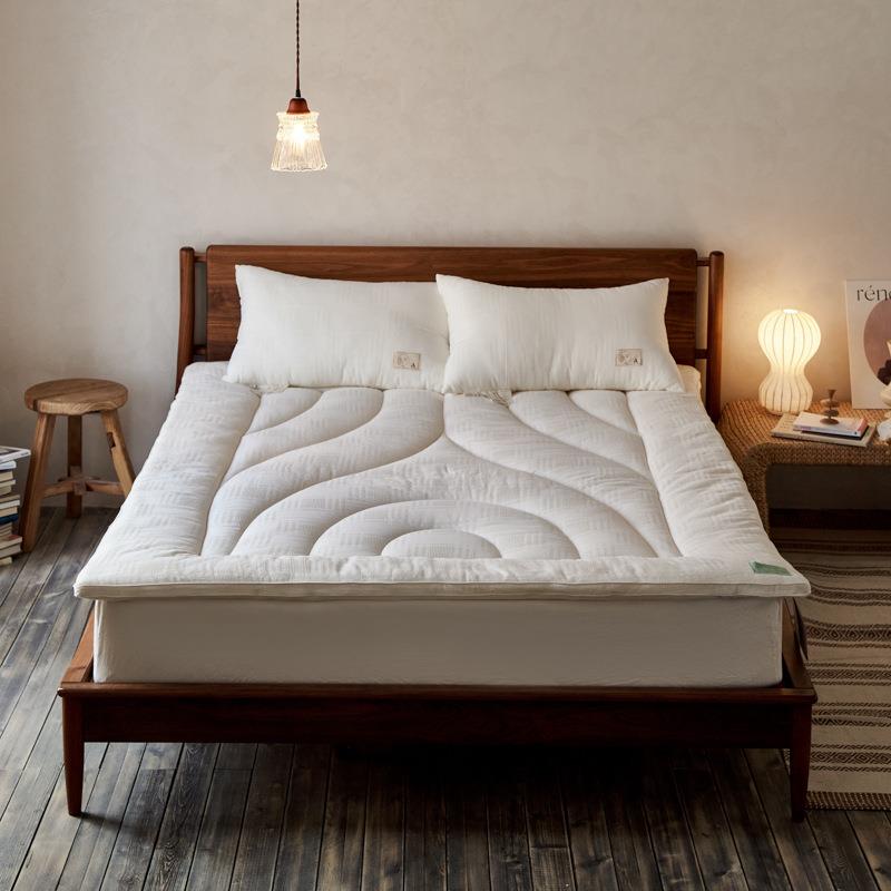 全棉大豆纤维床垫软垫家用1.8米加厚防滑褥子可折叠纯棉学生垫被