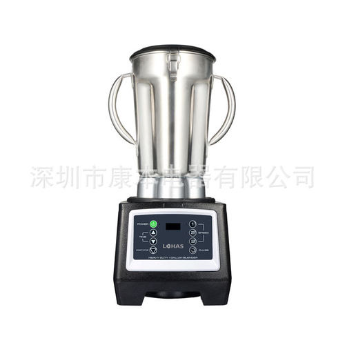 厂家高档商用搅拌机榨汁料理大容量4L不锈钢杯酒店霍尔调速3200W