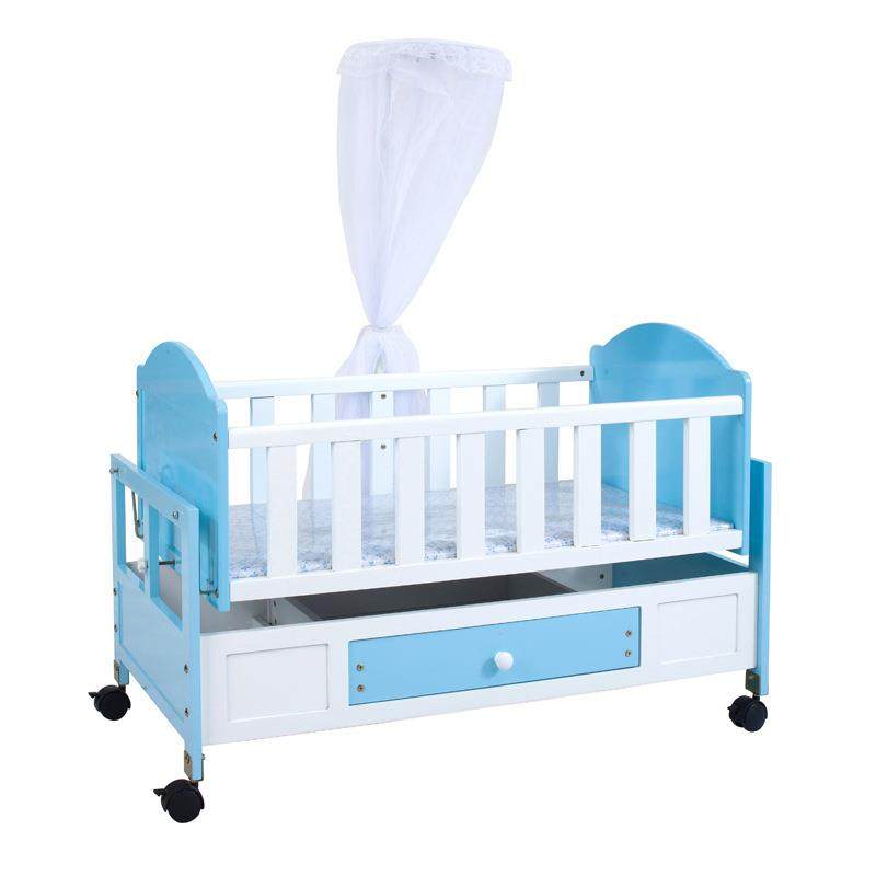 婴儿床松木儿童床欧式摇床宝宝新生儿游戏床摇篮床带蚊帐储物抽屉,纺织面料/辅料/配套,纺织机械配件,淘宝优惠券,粉丝福利购,淘宝优惠卷