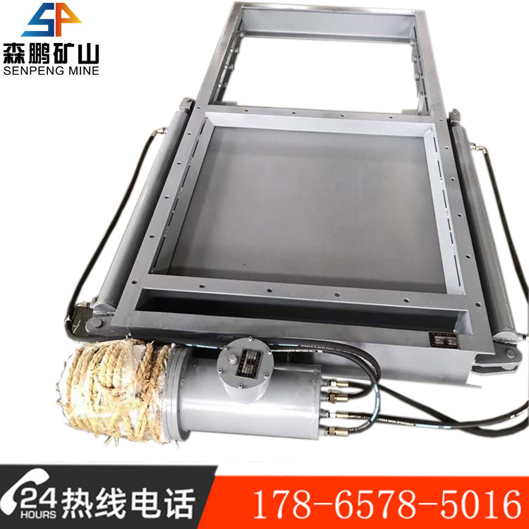 供应800*800电液动平板闸门方形卸料除尘器粉尘电液动插板阀厂家