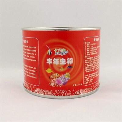 七彩鱼可孵化丰年虾卵丰年虫卵高孵化率大红卵幼鱼苗开口饲料