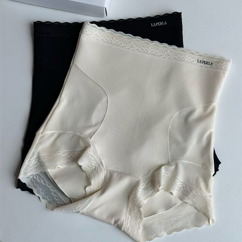 新品LAPERLA蕾丝高腰女士收腹提臀裤