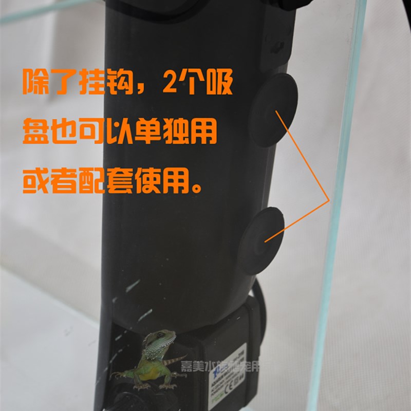 龟缸过滤器低水位浅水中小型迷你过滤板棉瀑布内循环低吸静音浅水