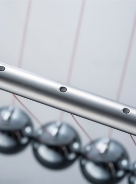 7球大理石牛顿摆球牛顿球创意客厅轻奢装饰品办公室桌面减压摆件