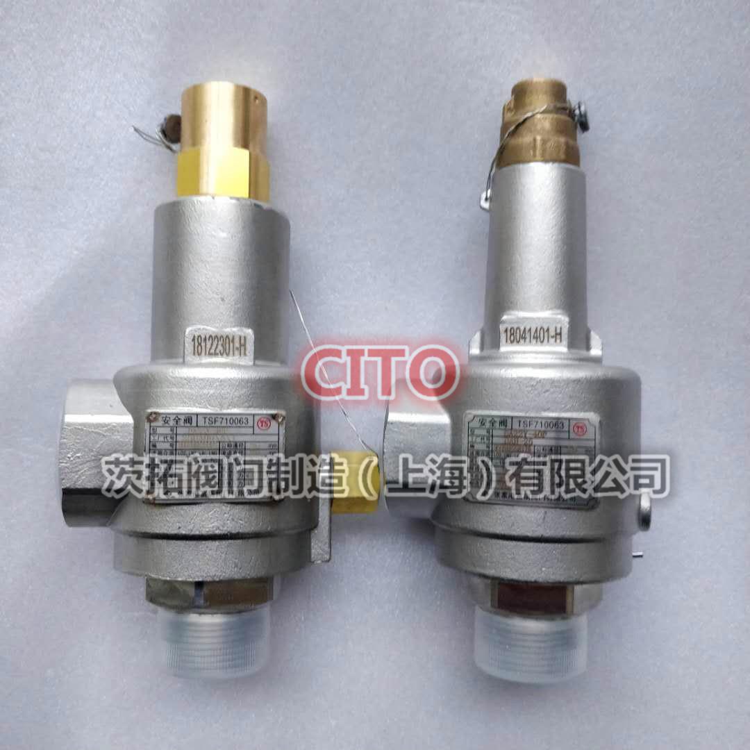 张家港阀门DAH-25DA22Y-40P低温安全阀天然气LNG液氧液氮用