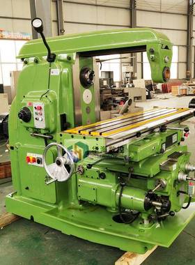 X6140卧式升降台铣床钻铣五金铜铝件通用铣床