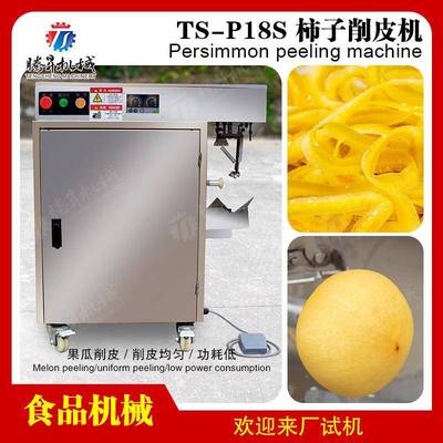 柿子削皮机大型水果削皮规格多样现货库存腾昇食品机械