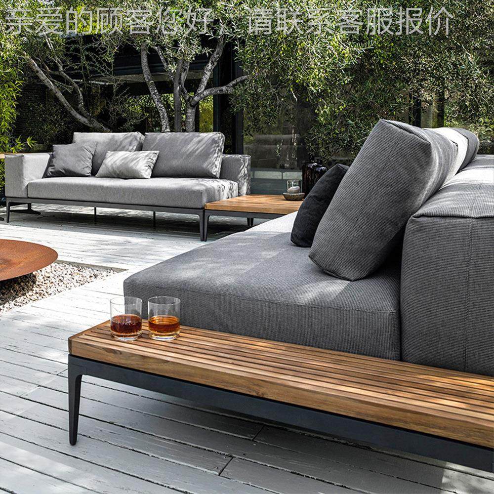 户外沙发编藤院别酒柚店阳台沙发655室墅外阳台露天木庭家具防雨,住宅家具,户外沙发,淘宝优惠券,粉丝福利购,淘宝优惠卷