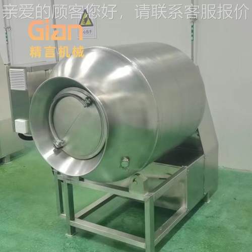 真空滚机扒鸡腌制设备 烤鸭渍生产线揉 JYD禽类 腌制腌滚揉机