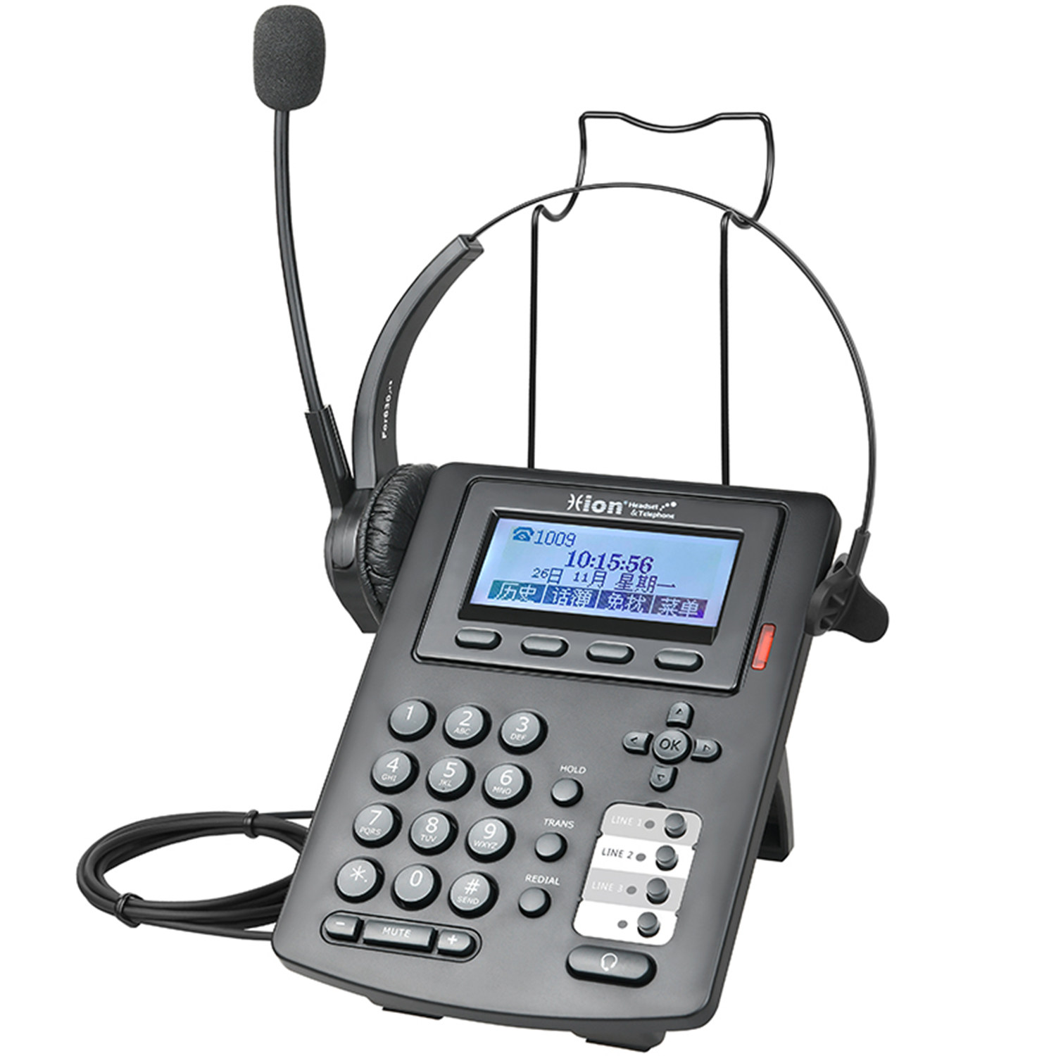 IP话盒耳麦SIP话机VOIP网络话机