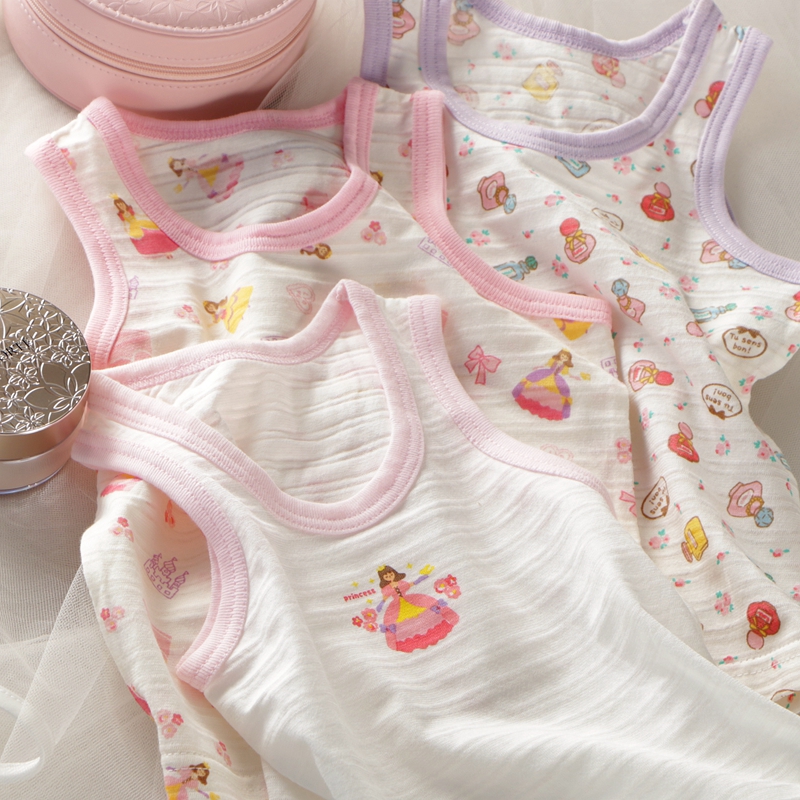 夏装女童宝宝中大童家居服套装女孩纯棉无袖小背心吊带短裤薄款