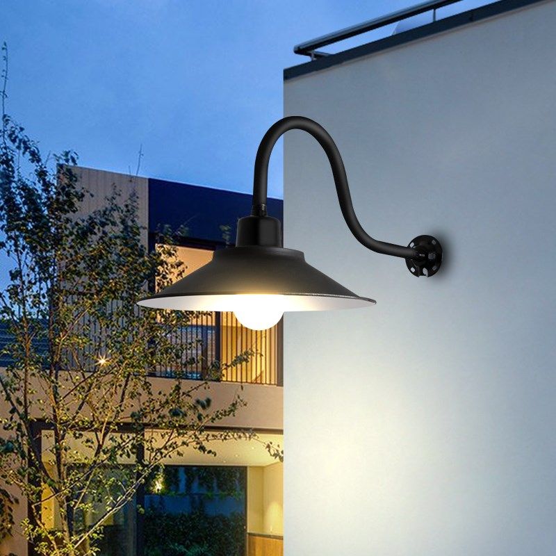 LED壁灯户外门口路灯工矿灯防水马路弯灯走道灯室外照明庭院灯罩,家装灯饰光源,户外壁灯,淘宝优惠券,粉丝福利购,淘宝优惠卷