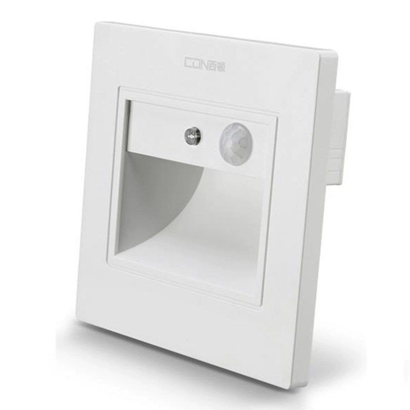 西顿地脚灯11011LED人体感应小夜灯86型过道墙角楼梯踏步CEQ11019,家装灯饰光源,踏步灯/地脚灯,淘宝优惠券,粉丝福利购,淘宝优惠卷