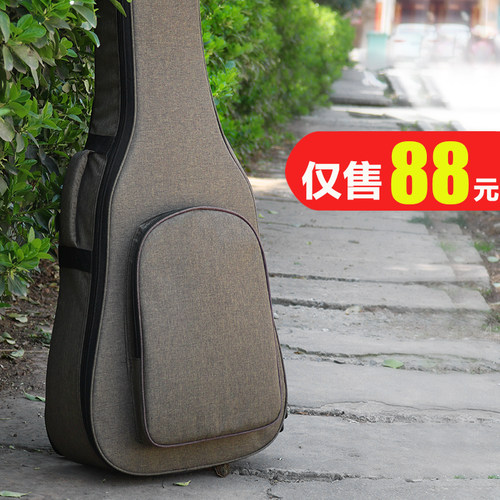 41寸吉他包39/40/3836寸加厚双肩防水古典民谣电吉他袋琴套盒琴包