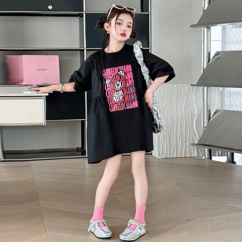 女童连衣裙夏装2024新款儿童裙子夏季洋气女孩公主裙夏天小孩衣服,童装/婴儿装/亲子装,连衣裙,淘宝优惠券,粉丝福利购,淘宝优惠卷