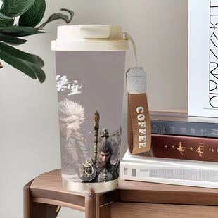 黑神化悟空系列哪吒敖丙316不锈钢保温杯保冰学生大容量水杯办公