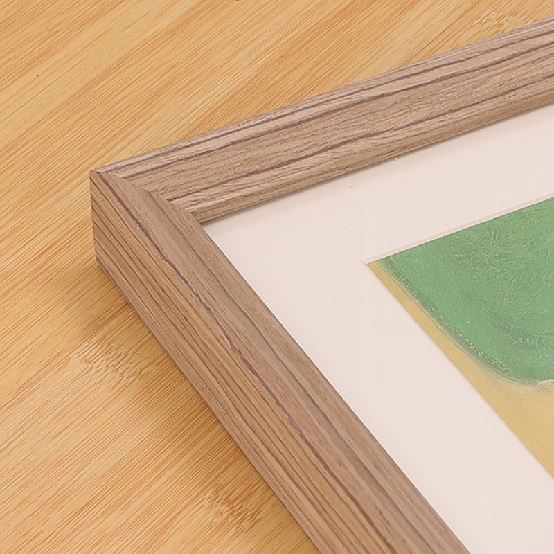 胡桃色大相框d挂墙实木画框装裱A3A4纸油画4k8k八开24寸16木质框