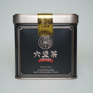 百年茶庄宝兰生中茶三十年陈黑罐六堡茶