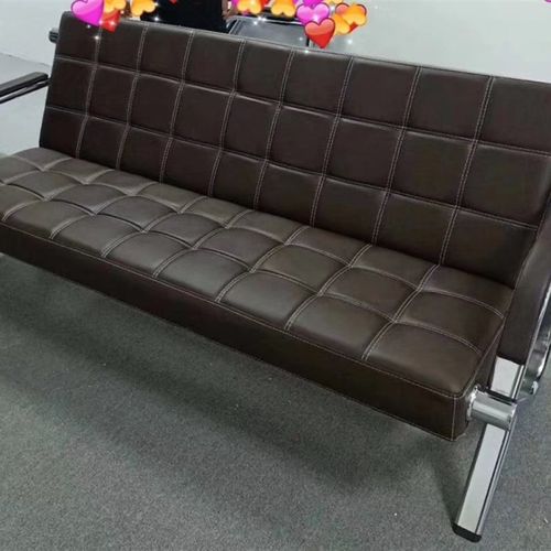 优质办公沙发 简约时尚会客接待三人位  格子沙发113组合 包邮