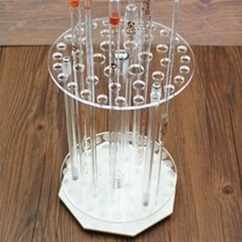 实验室 吸管架塑料移液管架有机梯形架子有机圆盘吸管架刻度吸管