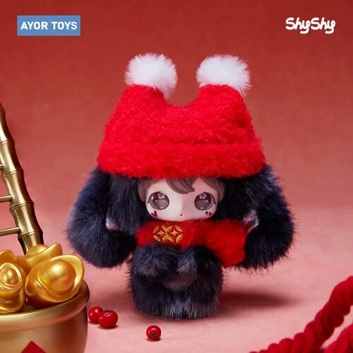 正品AYORTOYS兔闪闪三代盲盒shyshy新岁闪耀系列潮玩毛绒挂件礼物