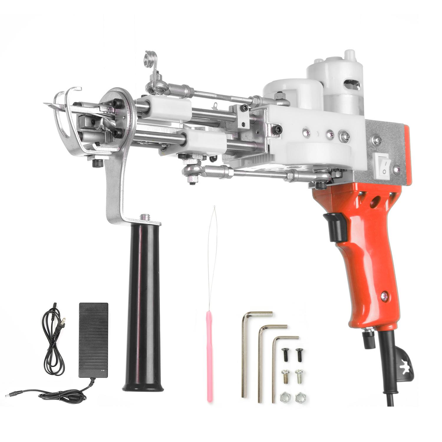 tuftinggun地毯织枪地毯电针圈绒簇绒二合一割绒枪