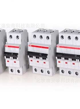 S202-C10 ABB微型断路器6KA空气开关2P C特性10A 10113639