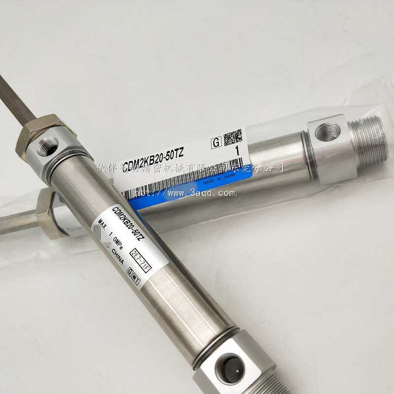 伙伴迷你气缸CDM2KB20-50/75/100125/175/200/250/300/AZ杆不回转