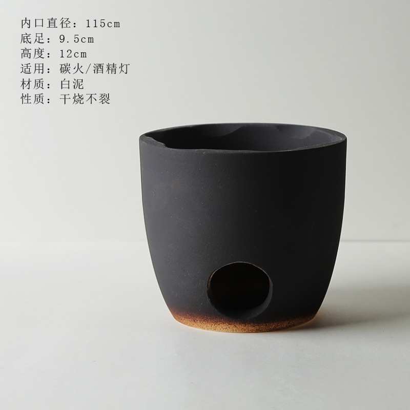 景德镇耐火泥陶壶电陶炉煮茶壶陶瓷煮茶器炭炉凉茶炉架明火酒精炉