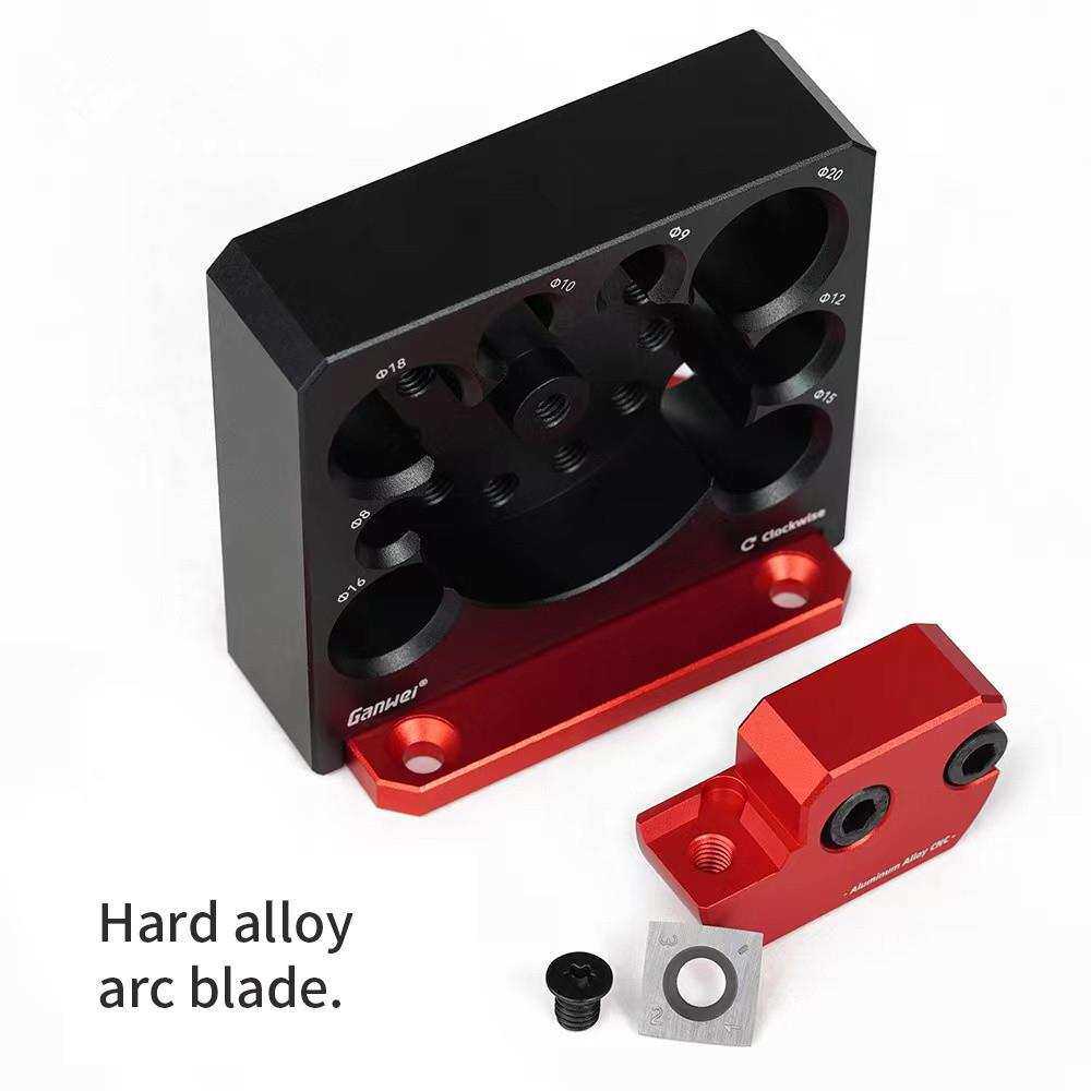 Adjustable Dowel Maker Metric 8mm-20mm with Carbide Blade El