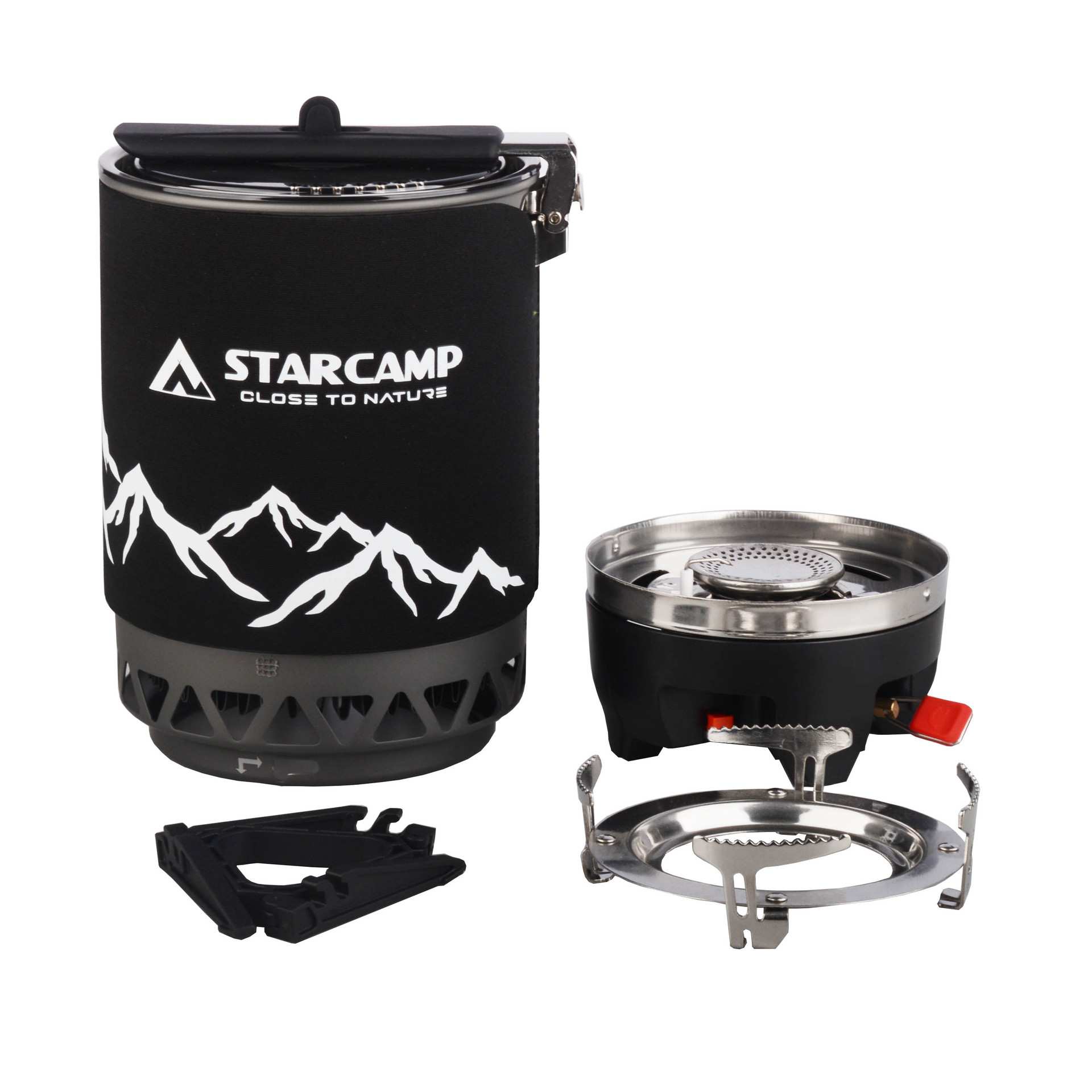 STARCAMP户外炊具便携户外炉具气炉防风聚能户外野外炊具 户外炉