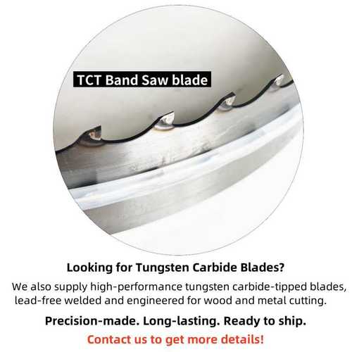 跨境硬质合金锯条钨钢带锯条切硬木锯片Tongston carbide blades