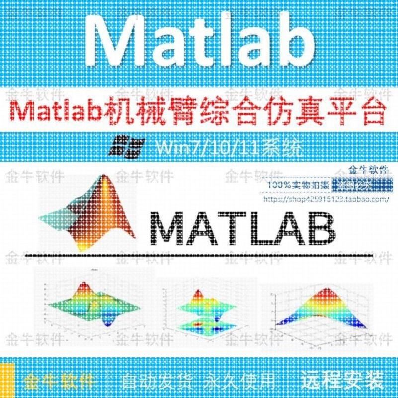 Matlab机械臂综合彷真平台,包含运动学、动力学和控制