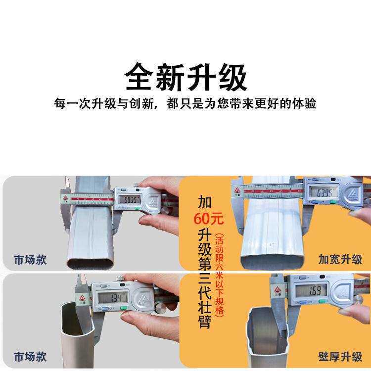 遮阳棚折叠伸缩式手摇加厚收缩遮阳蓬阳台遮阳伞庭院门户外遮雨棚