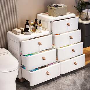 45/55/60/70cm卫生间杂物浴室置物架家用收纳柜夹缝抽屉式储物柜