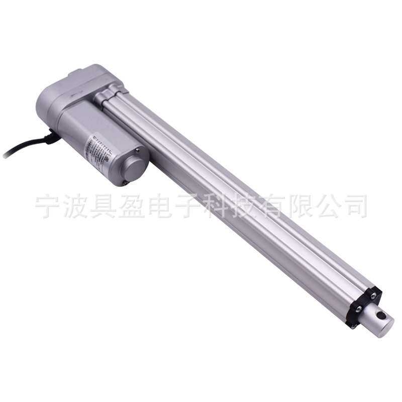 具盈电动推杆3000N 微型推杆 300mm行程 工业往复直流电机推杆