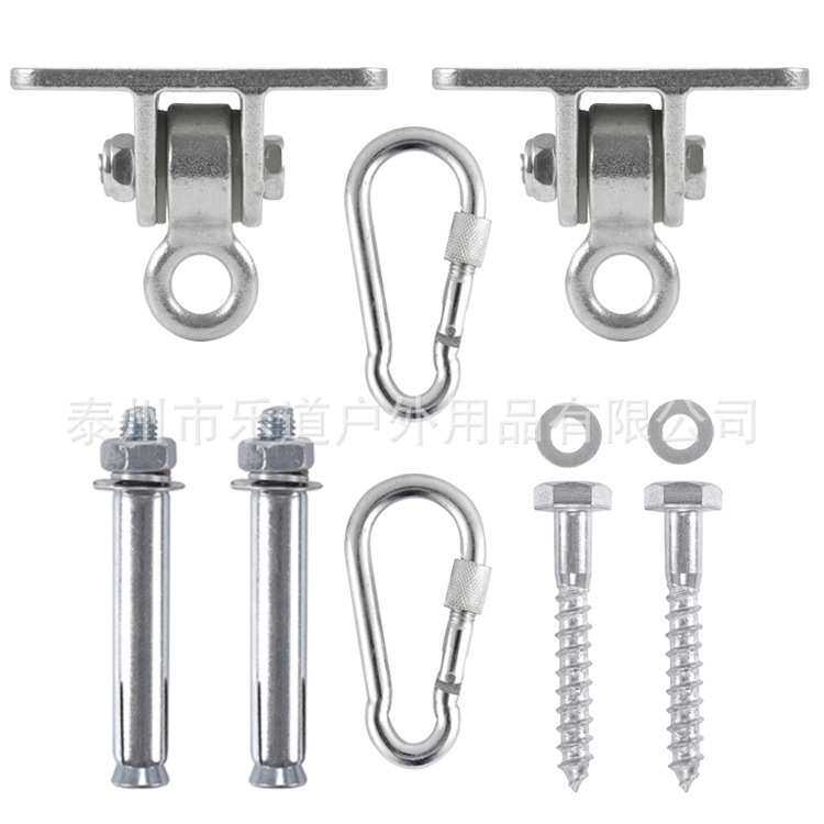 热镀锌铸铁秋千摇晃吊环 户外吊椅秋千固定扣 秋千配件