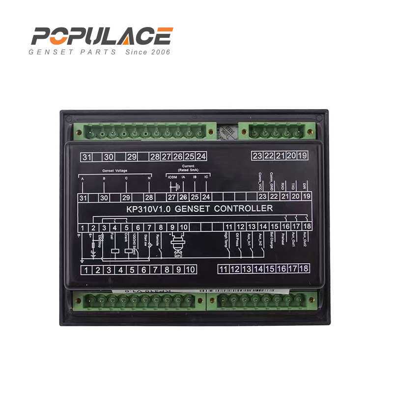开普柴油发电机KP310控制器显示屏显示器控制模块发电机面板KP308