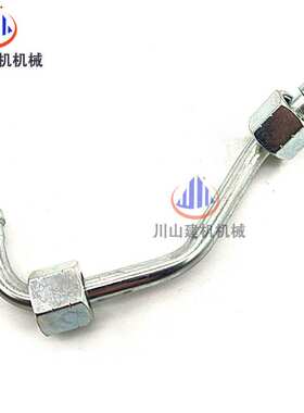 E330C/E336D柴油泵机油管 C9发动机油泵缸体油管铁管挖掘机配件