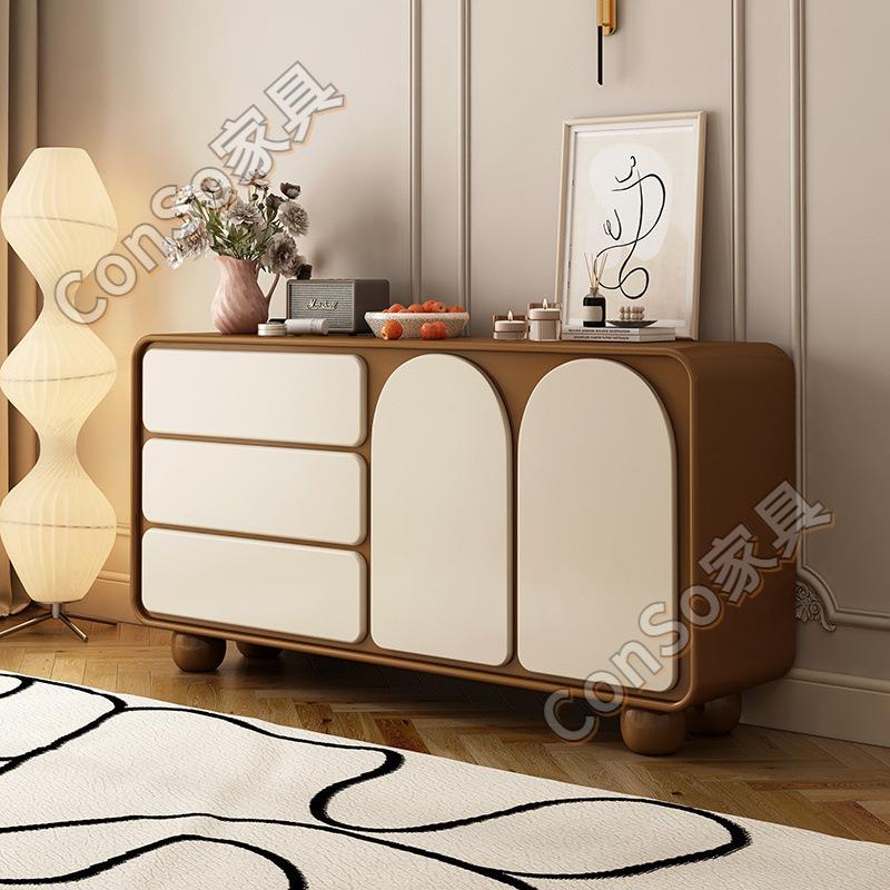 CSP2实木斗柜卧室五斗柜床尾收纳储物置物柜客靠墙抽屉柜五斗