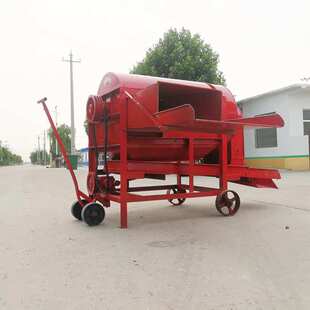 5TD-125稻麦脱粒机藜麦荞麦孜然脱粒机出kou大豆脱粒机农用打谷机