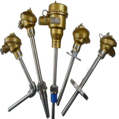 WRN-520 WRN2-520直角90°防溅式固定法兰热电偶1Cr18Ni9Ti保护管