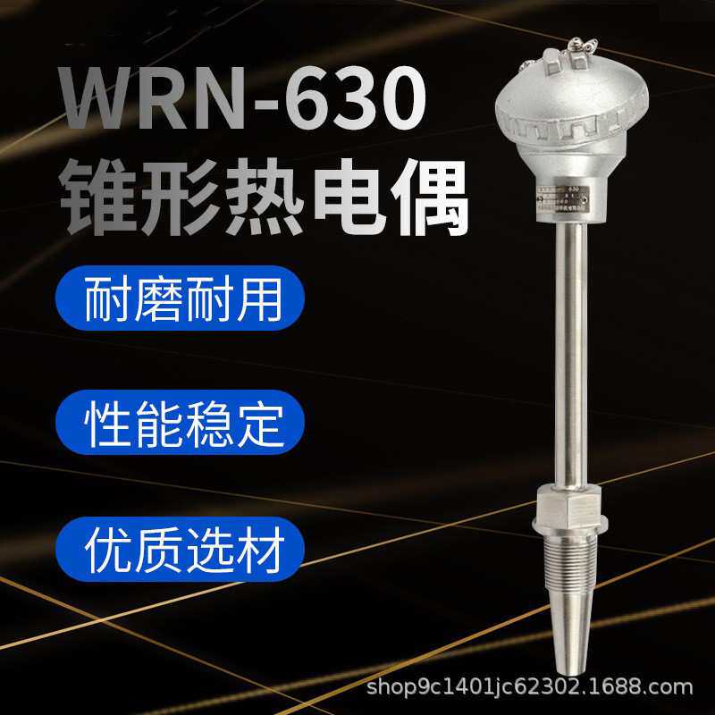 WZP-630NM 锥形套管耐磨热电阻电站用测温WRN-631锥度套管热电偶